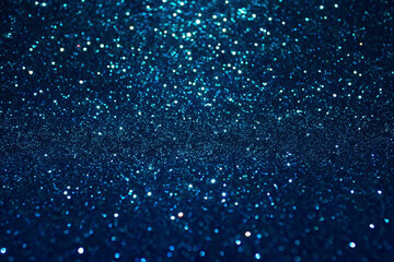 Dark blue glitter texture background, glittery texture.