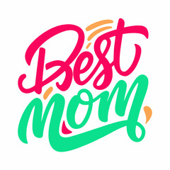 Obraz premium love you cute mom