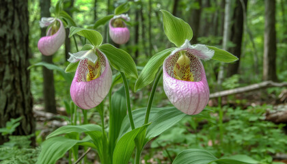 Phalaenopsis orchids,lady slippers