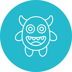 Cute Monster Icon
