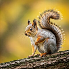 Obraz premium squirrel in the park