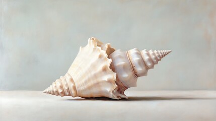 Seashell still life.