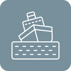 Ship Sinking Icon