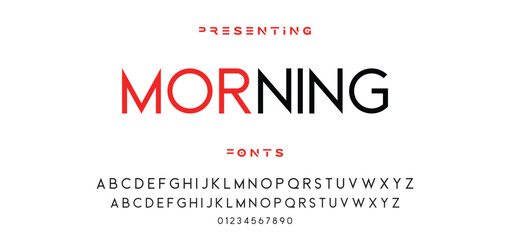 Creative font. Modern abstract digital tech font. Logo creative font, type, technology, movie, digital, music, movie. Fonts and illustration in vector format.