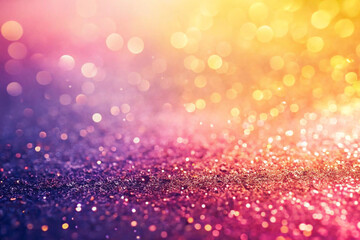 Enchanted Purple and Pink Glitter Gradient