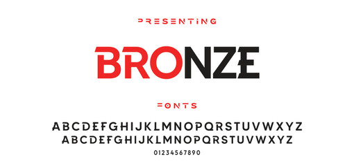 Creative font. Modern abstract digital tech font. Logo creative font, type, technology, movie, digital, music, movie. Fonts and illustration in vector format.