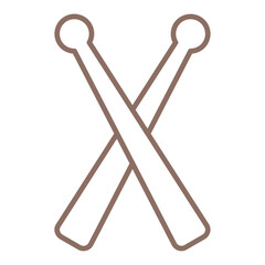 Drumsticks Icon