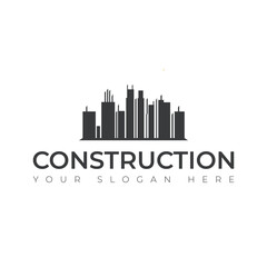 Fototapeta premium Real Estate construction building Repair logo vector