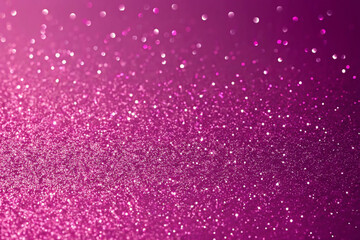 Obraz premium Glittery Pink and Purple Illustration with Glowing Effects