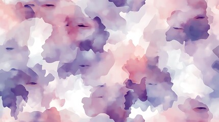 Fototapeta premium Abstract soft watercolor pattern.