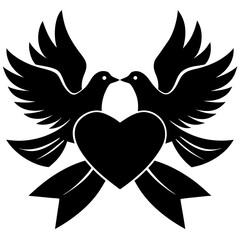 heart with wings