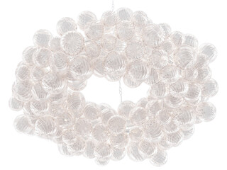 RH Talia Ring Chandelier - Elegant Lighting Fixture Against white Background