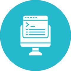 Fototapeta premium Terminal Icon