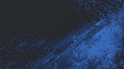 Textured blue streaks on dark backdrop.