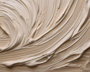 Background of an ivory acrylic painting texture
