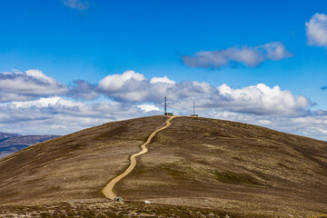 Morrone/ Morven mountain, Braemar, Cairngorm Mountains, Scottish Highlands, Royal Deeside, Scotland