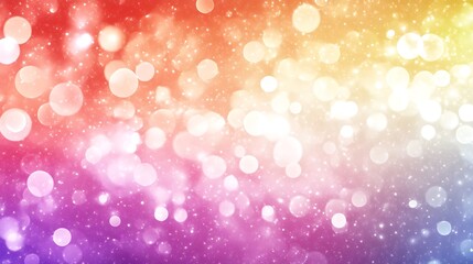 Colorful bokeh lights background.