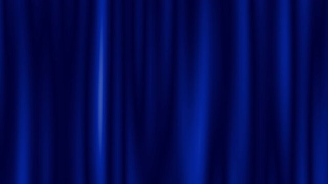 Deep blue velvet curtain backdrop theatre stage elegant rich fabric luxurious texture smooth folds dramatic scene elegant design 