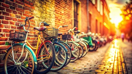 Tilt-Shift Photography: Pre-Loved Bikes, Used Bicycle Sale, Secondhand Cycles, Vintage Bikes, Recycled Bicycles