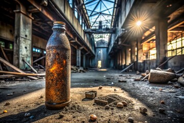 Urban Exploration: Activated Carbon Water Purification & Metal Extraction - Industrial Photography