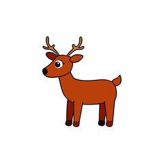 reindeer with red nose