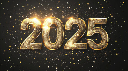new year 2025 golden word 
