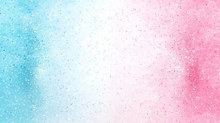 Fototapeta premium Soft Gradient with Pink and Blue Tones Enhanced by Gentle Glittering Accents