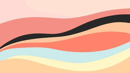 Abstract  minimalist background hand draw, illustration wallpaper