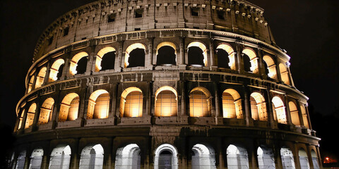 Naklejka premium Aerial view of city landscape