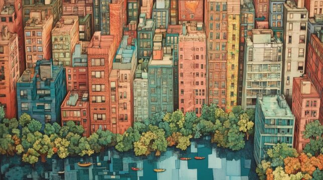 Residential communities in cities foster a sense of belonging.