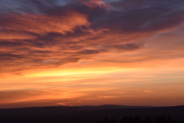 At the Dawn of an Autumn Morning, Sainte-Apolline, Qu&eacute;bec, Canada
