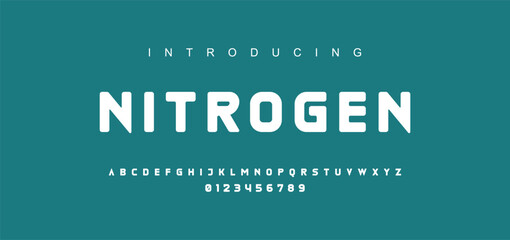 Minimal modern alphabet fonts. Typography minimalist neon urban digital fashion future creative logo font.