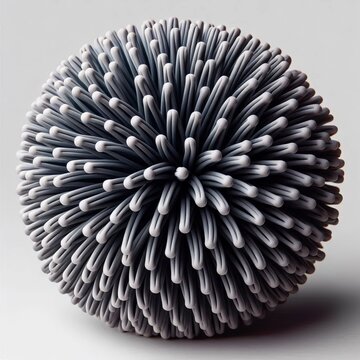 Koosh ball Rubber ball made of numerous rubber strings attached