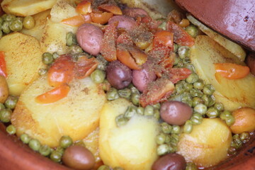 Moroccan Tajine with Vegetables