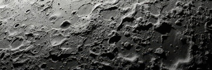 Close-up of lunar surface, craters and dust visible, abstract,lunar,moon texture