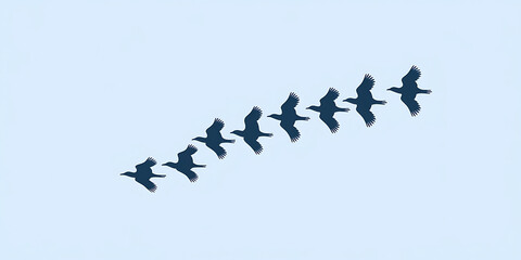 A cutout png design asset of winter birds isolated on a white background
