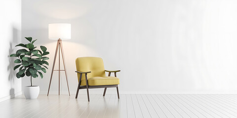 A minimalist design with clean lines and uncluttered spaces