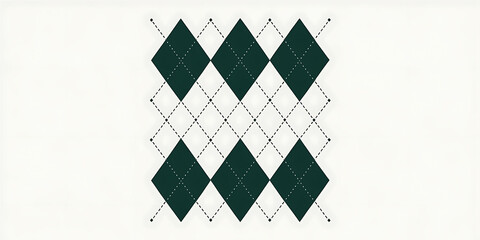 A cutout png design asset of an argyle pattern isolated on a white background