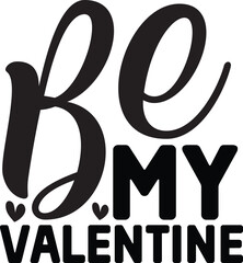 Be My Valentine SVG