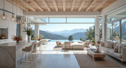 Obraz premium restaurant in the hotel