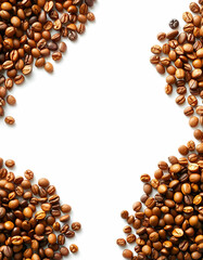 coffee beans frame