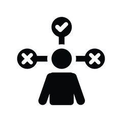 Decision making icon
