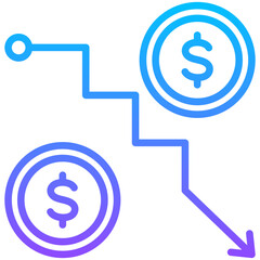 Economic Crisis Icon