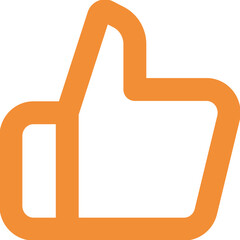 Obraz premium Thumbs Up icon design logo
