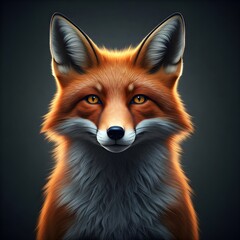 red fox vulpes