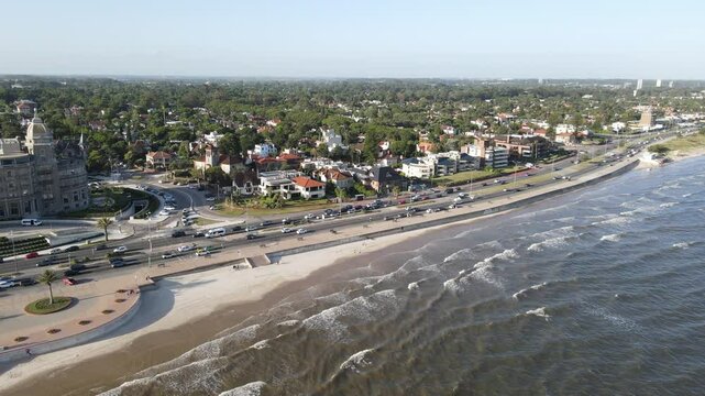 Stunning Aerial Views of Carrasco Beach
