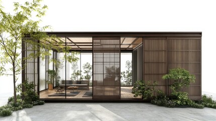 Modern Minimalist House with Natural Elements