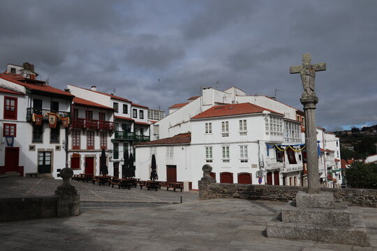 Plaza en Betanzos. Galicia.