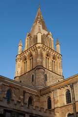 Fototapeta premium Christ Church Cathedral at sunset, Oxford