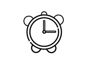 Alarm Clock Icon Vector, Icons Clip Art And Graphic Design Free Download